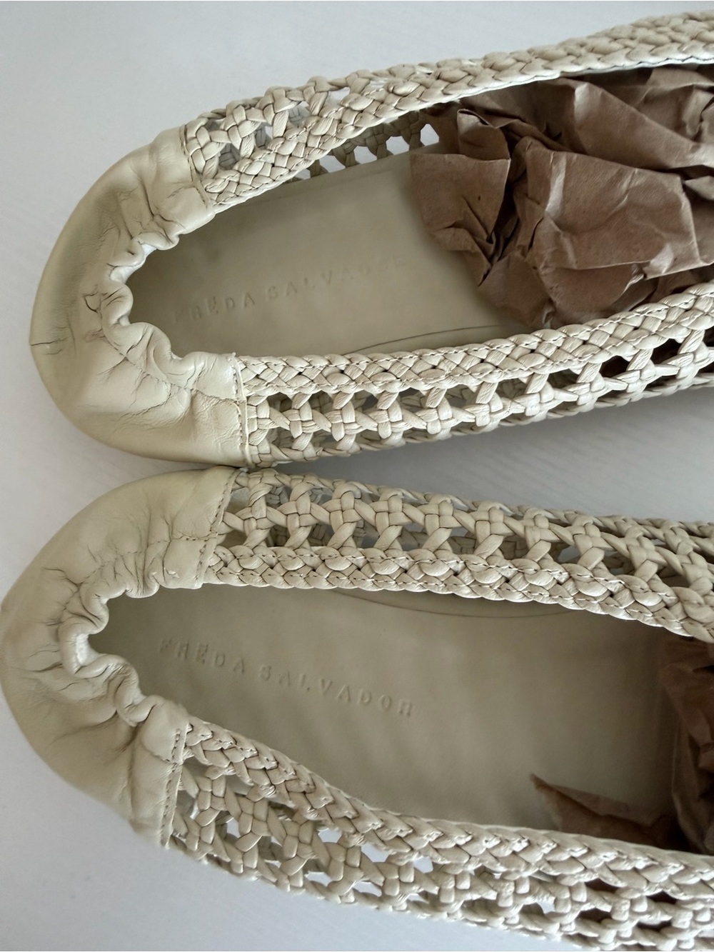 Freda Salvador 8 Riley Open Weave Ballet Flat - Picture 10 of 11